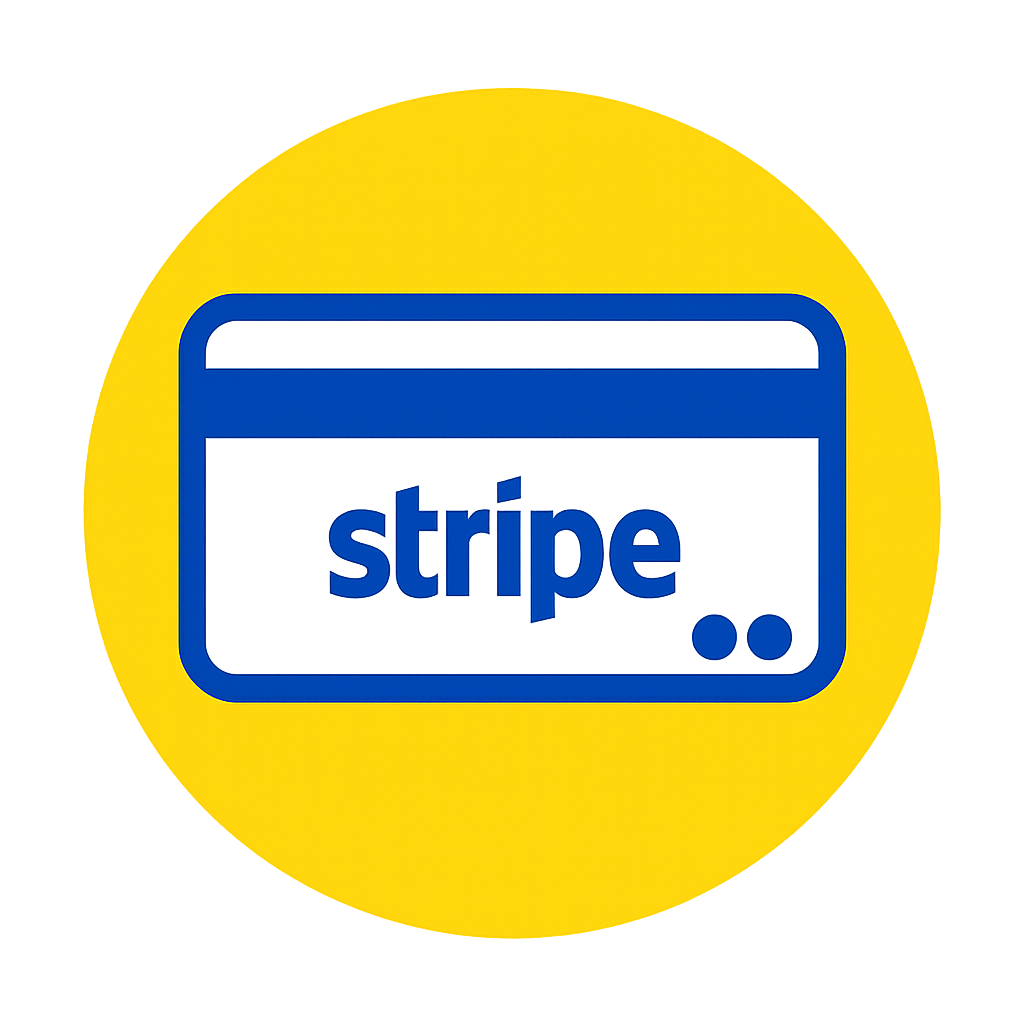 Pay via Stripe icon